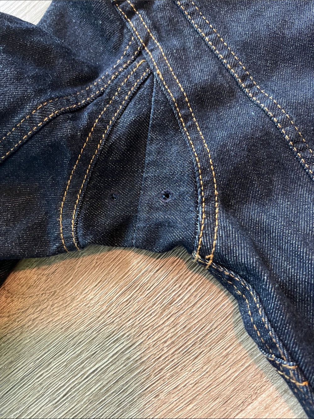 Women’s Polo Ralph Lauren Dark Blue Denim Jumpsuit with Zipper Details - Picture 9 of 9